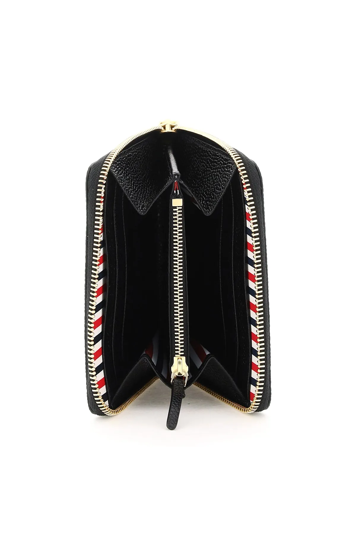 Thom browne zip around wallet