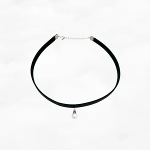 Two Style Black Choker Necklace