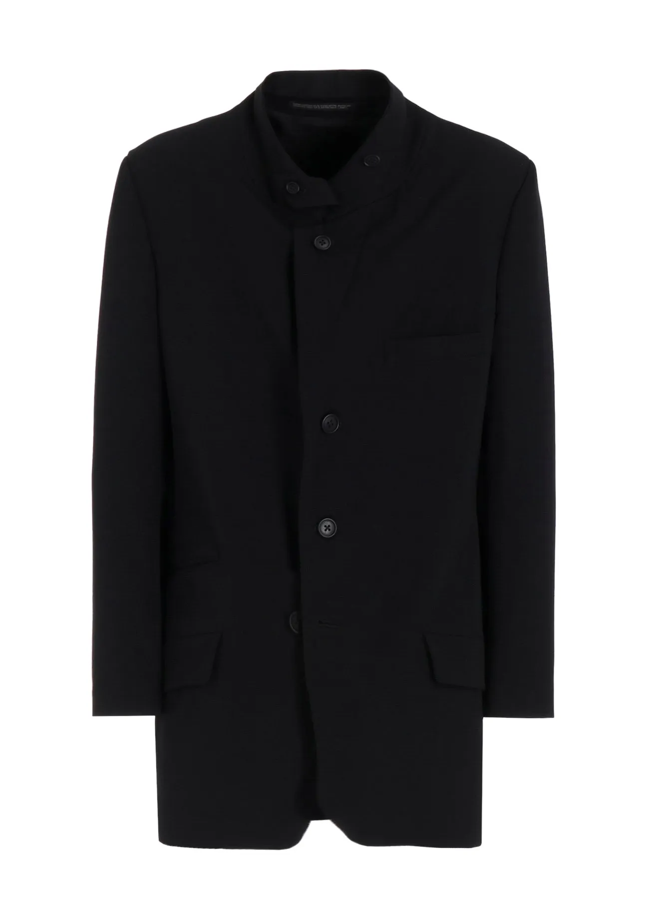 WOOL GABARDINE RIGHT CHANGE POCKET JACKET