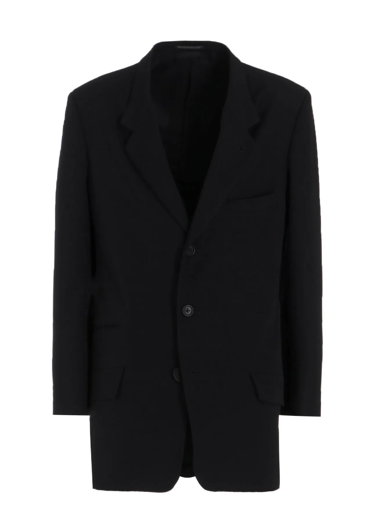 WOOL GABARDINE RIGHT CHANGE POCKET JACKET